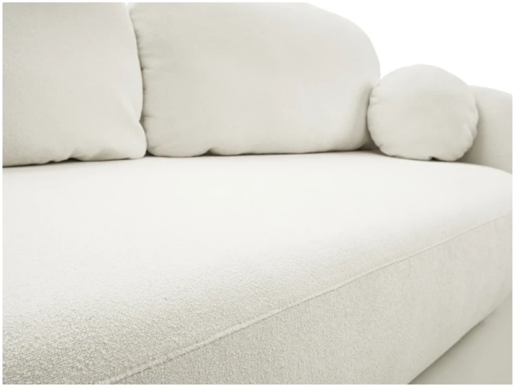 Sofa rozkładana OLIO 238 cm z funkcją spania i pojemnikiem na pościel - Sicuro 60
