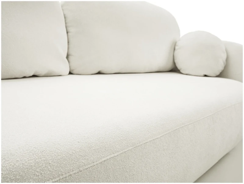 Sofa rozkładana OLIO 238 cm z funkcją spania i pojemnikiem na pościel - Sicuro 60