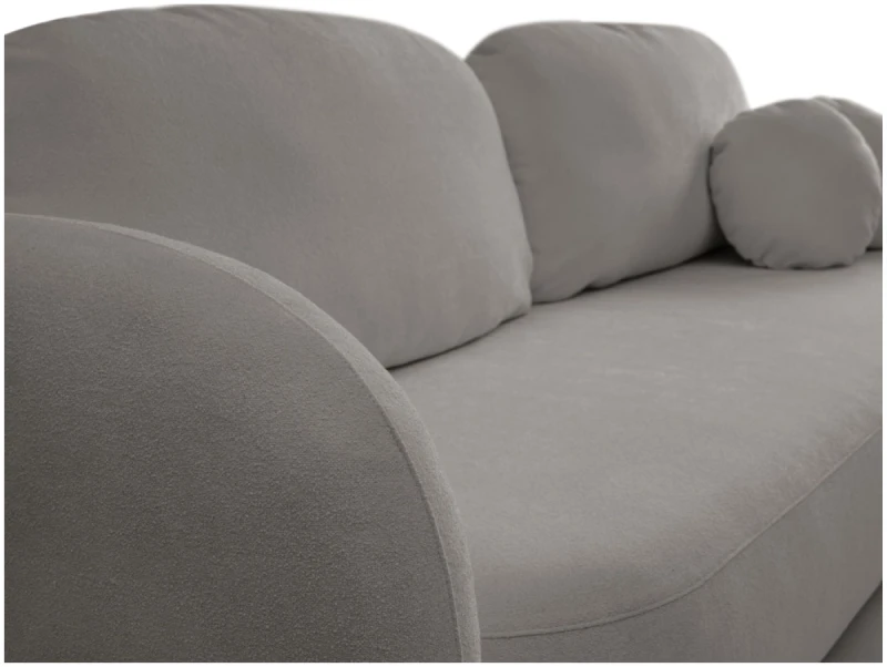 Sofa rozkładana OLIO 238 cm z funkcją spania i pojemnikiem na pościel - Sicuro 75