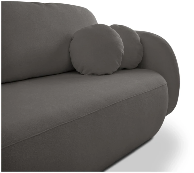 Sofa rozkładana OLIO 238 cm z funkcją spania i pojemnikiem na pościel - Sicuro 80