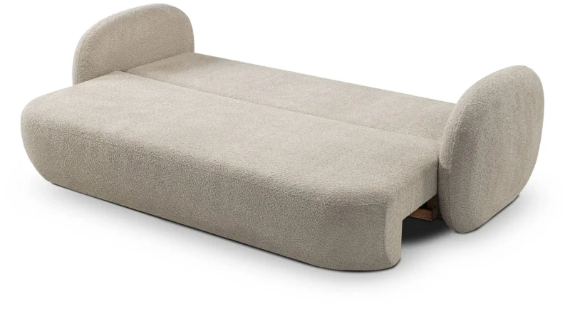 Sofa rozkładana OLIO 238 cm z funkcją spania i pojemnikiem na pościel - Abriamo 2