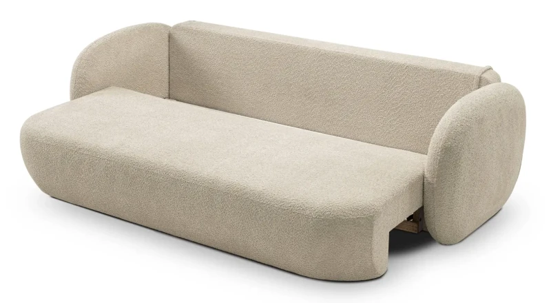 Sofa rozkładana OLIO 238 cm z funkcją spania i pojemnikiem na pościel - Abriamo 3