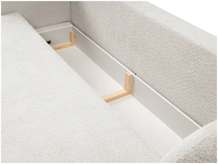 Sofa rozkładana OLIO 238 cm z funkcją spania i pojemnikiem na pościel - Abriamo 5