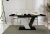 Stół rozkładany Eterna 120-160 cm prostokątny nowoczesny do jadalni salonu black gloss stone