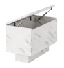 Stolik kawowy Forma 30x60 cm ława z otwieranym blatem do salonu bianco marble
