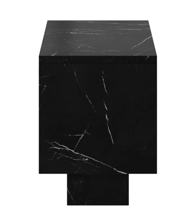 Stolik kawowy Forma 30x60 cm ława z otwieranym blatem do salonu royal marble