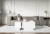 Stolik kawowy Forma 30x60 cm ława z otwieranym blatem do salonu bianco marble