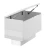 Stolik kawowy Forma 30x60 cm ława z otwieranym blatem do salonu white gloss