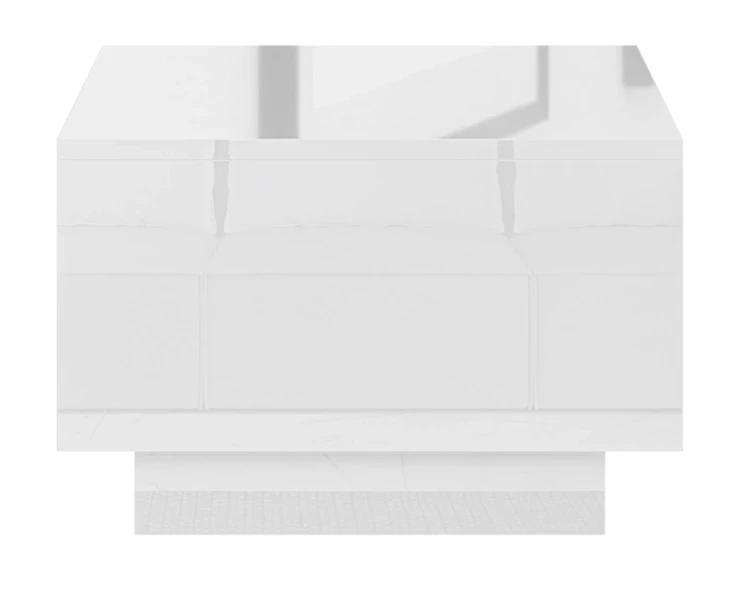 Stolik kawowy Forma 60x60 cm ława z otwieranym blatem do salonu white gloss