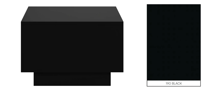 Stolik kawowy Forma 60x60 cm ława z otwieranym blatem do salonu black