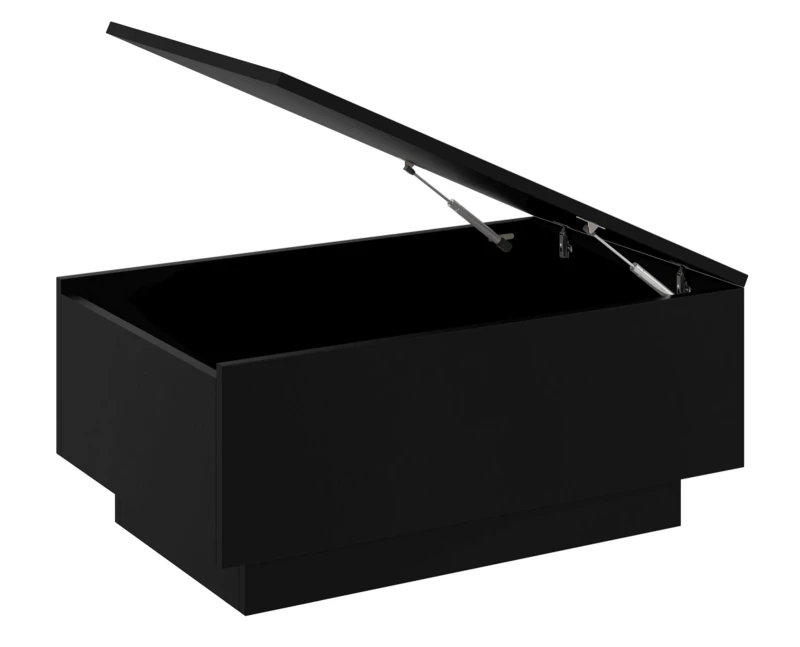 Stolik kawowy Forma 90x60 cm ława z otwieranym blatem do salonu black