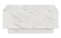 Stolik kawowy Forma 90x60 cm ława z otwieranym blatem do salonu bianco