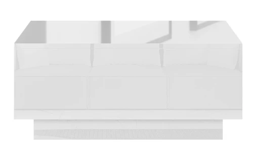 Stolik kawowy Forma 90x60 cm ława z otwieranym blatem do salonu white gloss