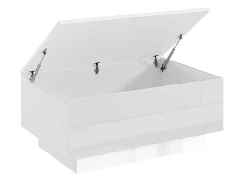 Stolik kawowy Forma 90x60 cm ława z otwieranym blatem do salonu white gloss