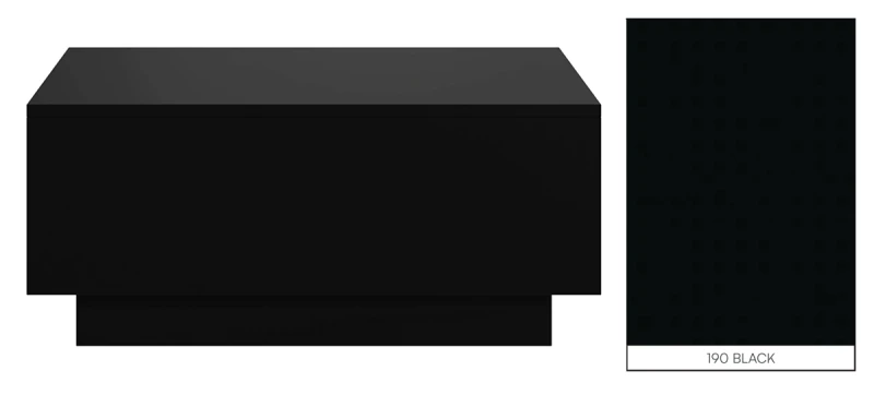 Stolik kawowy Forma 90x60 cm ława z otwieranym blatem do salonu black