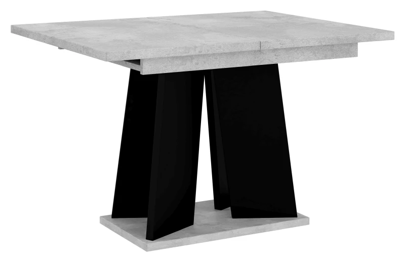 Stół rozkładany Takto 120-160 cm prostokątny nowoczesny do jadalni salonu K350/black