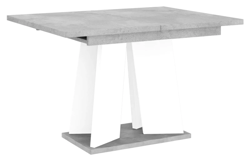 Stół rozkładany Takto 120-160 cm prostokątny nowoczesny do jadalni salonu K350/white