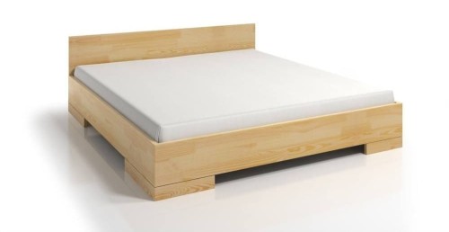 Łóżko drewniane sosnowe ze skrzynią na pościel SPECTRUM Maxi & ST 140x200
