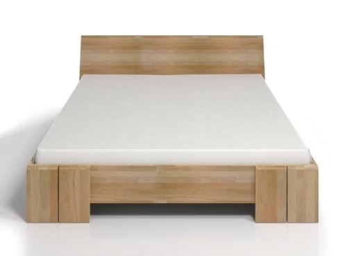 Łóżko drewniane bukowe ze skrzynią na pościel VESTRE Maxi & ST 180x200