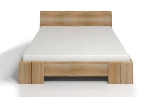 Łóżko drewniane bukowe ze skrzynią na pościel VESTRE Maxi & ST 200x200