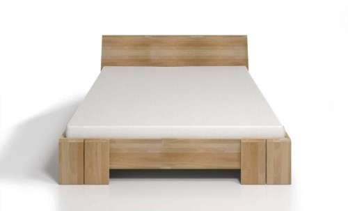 Łóżko drewniane bukowe ze skrzynią na pościel VESTRE Maxi & ST 120x200