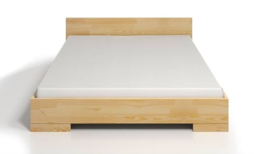 Łóżko drewniane sosnowe ze skrzynią na pościel SPECTRUM Maxi & Long ST 120-200x220