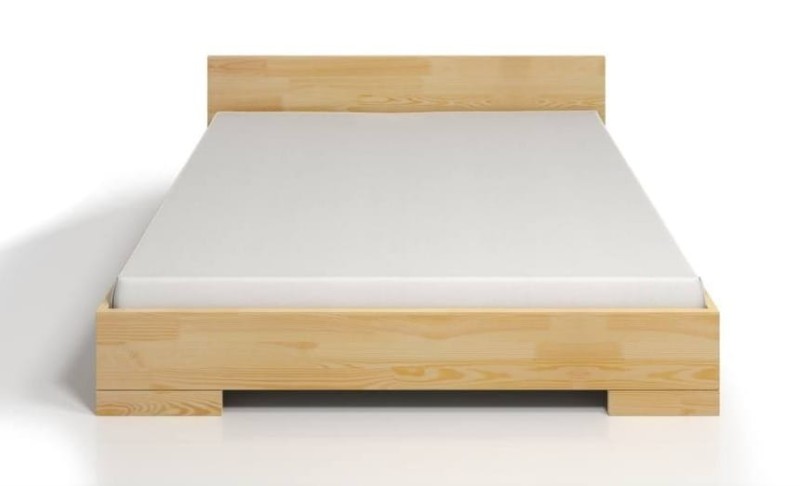 Łóżko drewniane sosnowe ze skrzynią na pościel SPECTRUM Maxi & Long ST 120-200x220