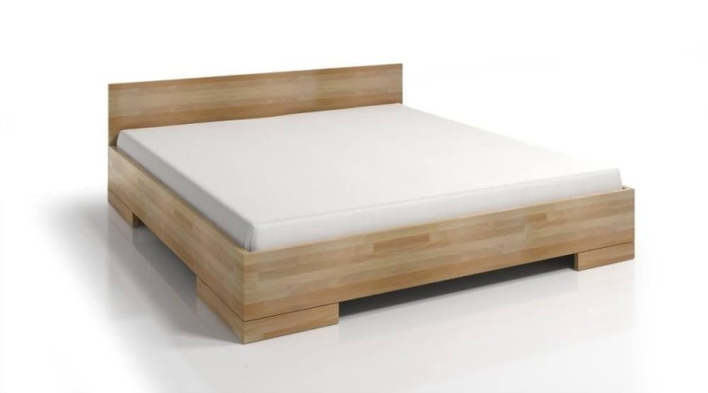 Łóżko drewniane bukowe ze skrzynią na pościel SPECTRUM Maxi & Long ST 160x220