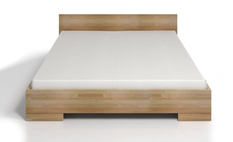 Łóżko drewniane bukowe ze skrzynią na pościel SPECTRUM Maxi & Long ST 180x220