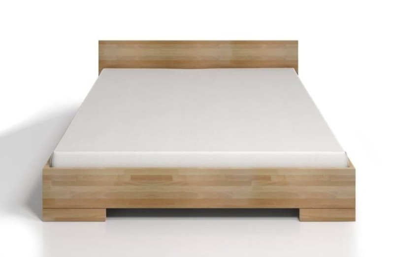 Łóżko drewniane bukowe ze skrzynią na pościel SPECTRUM Maxi & Long ST 200x220