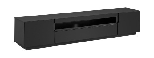 Szafka RTV Eston czarny/czarny mat