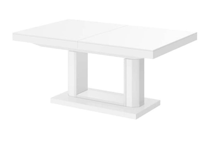 Ławostół podnoszony rozkładany QUADRO LUX - Biały mat