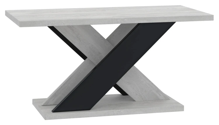 Stolik kawowy Symfonia 110x70 cm ława prostokątna do salonu K350/black