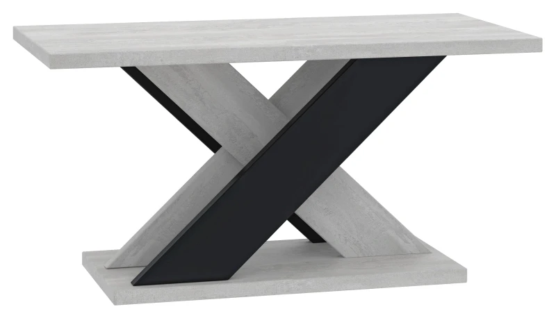 Stolik kawowy Symfonia 110x70 cm ława prostokątna do salonu K350/black