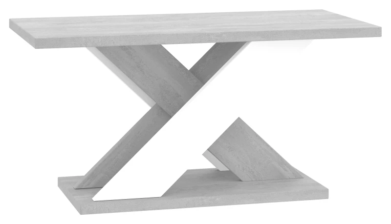 Stolik kawowy Symfonia 110x70 cm ława prostokątna do salonu K350/white