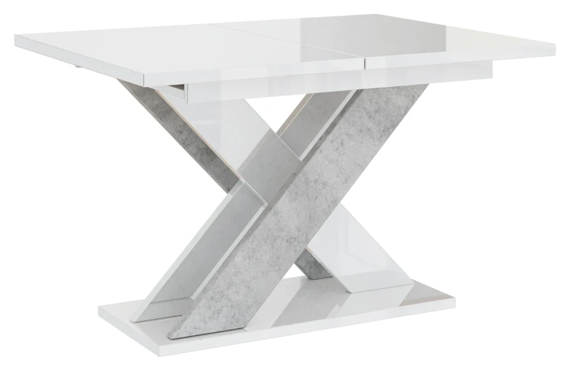 Stół rozkładany Symfonia 120-160 cm prostokątny nowoczesny do jadalni salonu