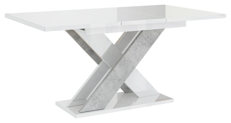 Stół rozkładany Symfonia 120-160 cm prostokątny nowoczesny do jadalni salonu