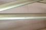 Stół rozkładany Leone Złoty 120-220 cm do jadalni salonu Smooth concrete