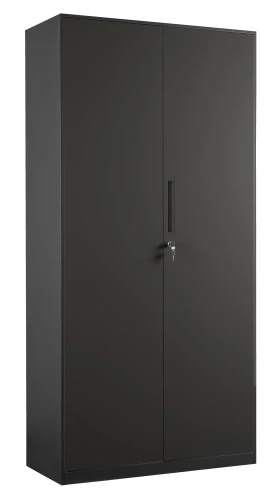 Szafa metalowa XD-029 lakierowana zamykana na klucz Czarna