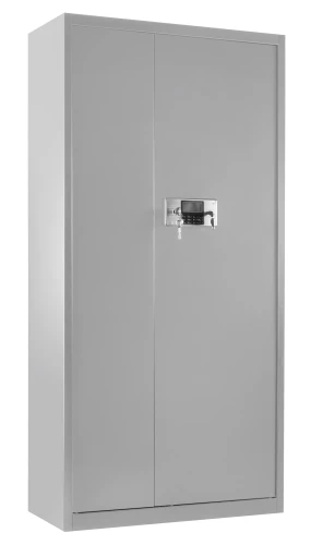 Szafa metalowa XD-034 z zamkiem elektronicznym i czujnikiem wstrząsowym Szara