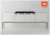 Szafka RTV Aspen VI 150 cm trzydrzwiowa z głośnikiem JBL do salonu biały/złoty
