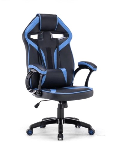 Fotel Damir niebieski