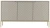 Komoda Aspen III 150 cm trzydrzwiowa z frezowanymi frontami do salonu cashmere/złoty