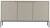 Komoda Aspen III 150 cm trzydrzwiowa z frezowanymi frontami do salonu cashmere/czarny