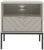 Szafka nocna Aspen IV 53 cm z szufladą i oświetleniem LED do sypialni cashmere/czarny