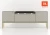 Szafka RTV Aspen VI 150 cm trzydrzwiowa z głośnikiem JBL do salonu  cashmere/złoty