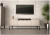 Szafka RTV Aspen VI 150 cm trzydrzwiowa z głośnikiem JBL do salonu cashmere/czarny