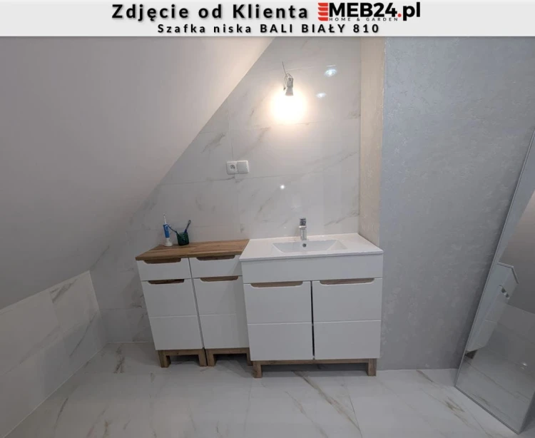 Szafka niska BALI BIAŁY 810 - zdjęcie od klienta