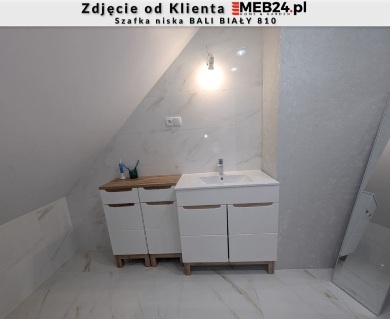 Szafka niska BALI BIAŁY 810 - zdjęcie od klienta