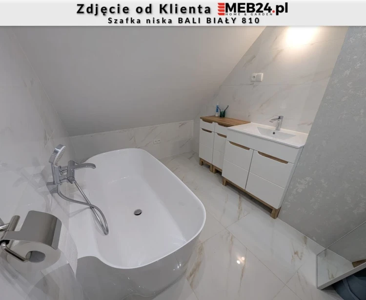 Szafka niska BALI BIAŁY 810 - zdjęcie od klienta